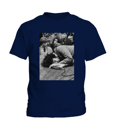 The Doors Jim Morrison Passed Out On Stage Kids T-Shirt