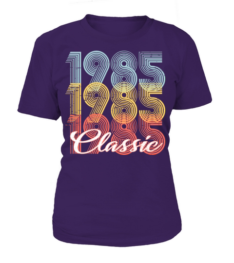 Classic Vintage 36th birthday Shirt Born In 1985 Women's T-Shirt