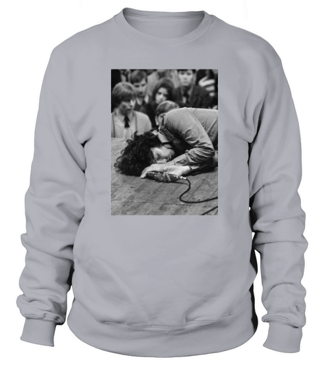 The Doors Jim Morrison Passed Out On Stage Sweatshirt Unisex