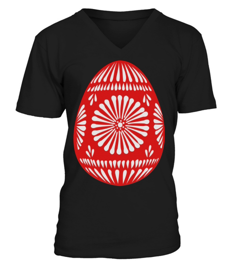 Easter Egg V-Neck T-shirt