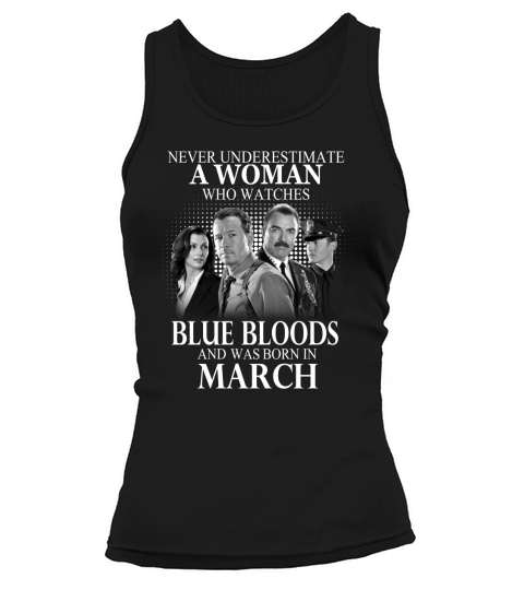 Blue Bloods March NU Month Film Tank top Woman