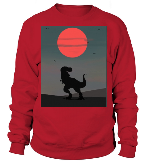 Dino in siluet Women's Sweatshirt