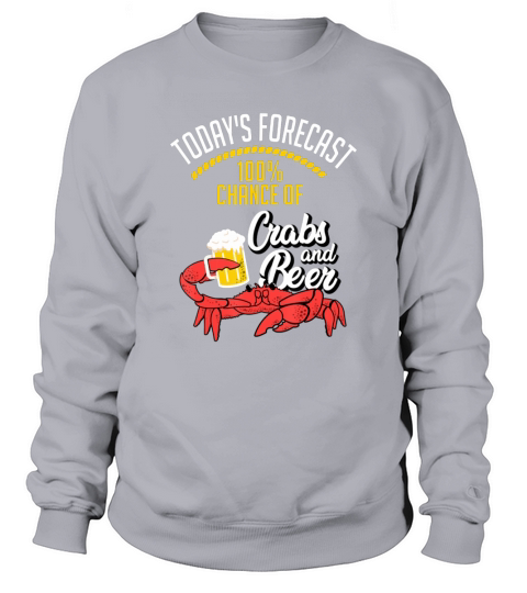 Crabs And Beer Chesapeake Blue Crab Crabbing Sweatshirt Unisex