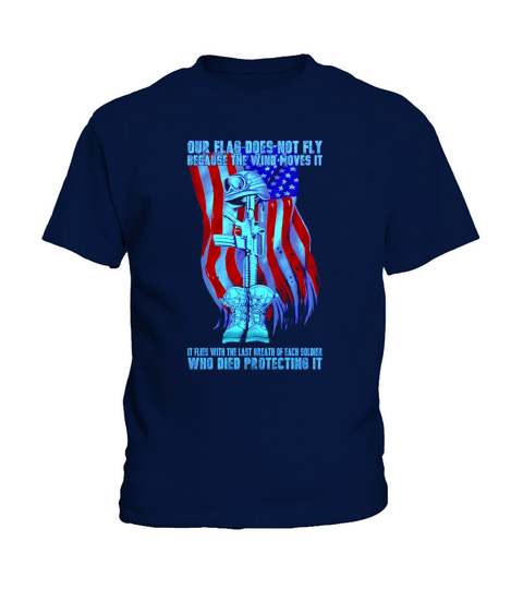 THE LAST BREATH - SOLDIER - ARMY - MILITARY - Hot Shirt Kids T-Shirt