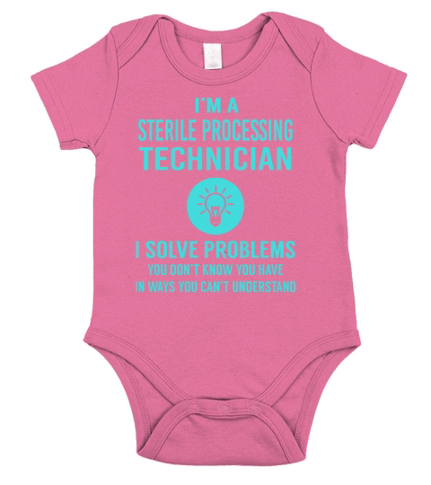 Sterile Processing Technician Short Sleeve Baby One-Piece