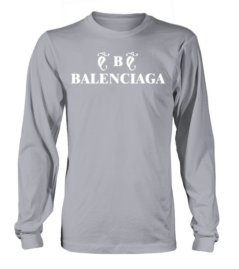 Balenciaga Red Tshirt Men's Long Sleeve