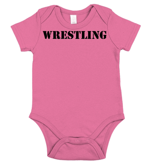 wrestling Short Sleeve Baby One-Piece