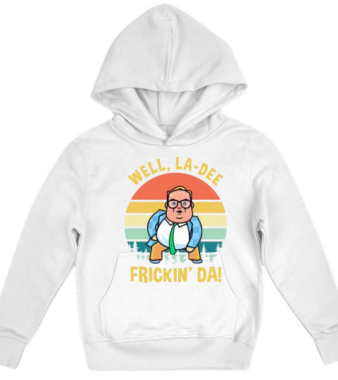 Matt Foley Well la-dee frickin da vintage shirt Kids Hoodie