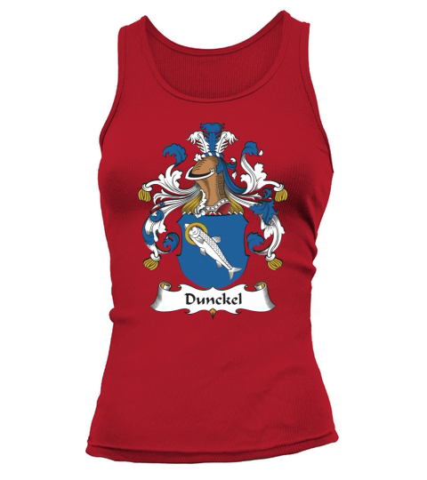 Dunckel Family Crest German Family Crests Tank top Woman