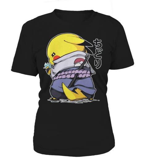 Pikachu Sasuke Naruto Chidori Women's T-Shirt