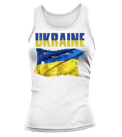 Ukraine flag Tank top Woman