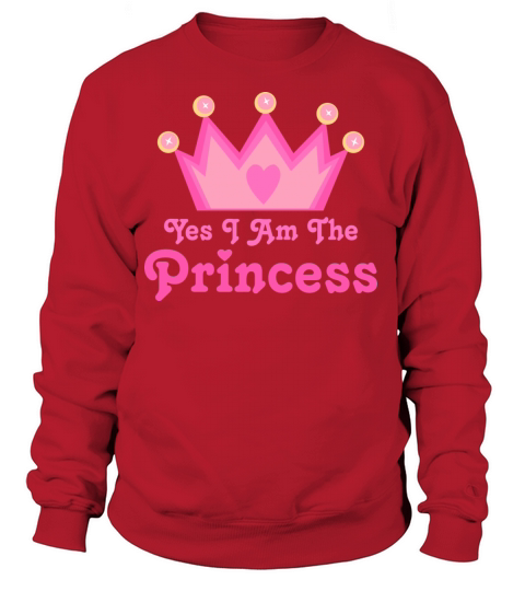 Princess Crown Gift For Girls Women's Sweatshirt