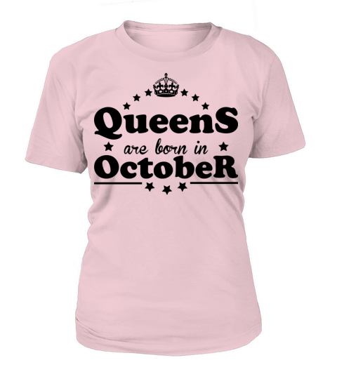Queens are born in October Women's T-Shirt