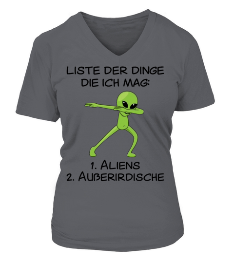 Alien Dab Extraterrestrials UFO Fans Saying Gift Women's V-Neck T-shirt