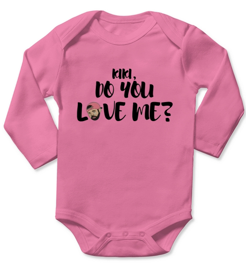 kiki do you love me Long Sleeve Baby One-Piece