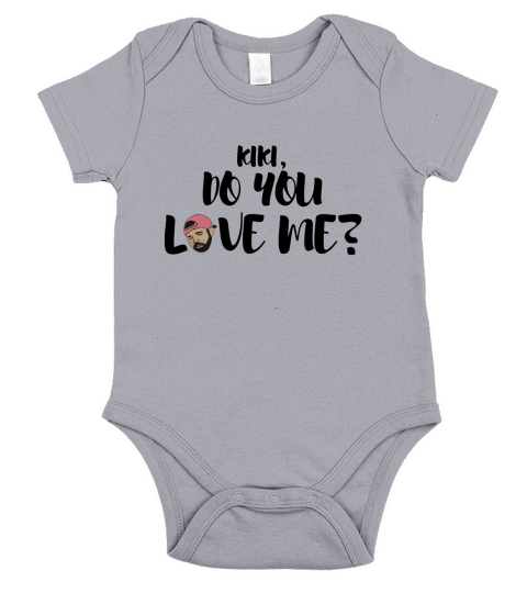 kiki do you love me Short Sleeve Baby One-Piece