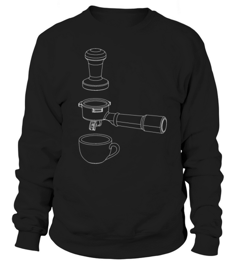 Espresso Wire Frame White Women's Sweatshirt