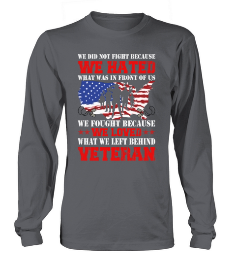 Memorial Veterans Day America USA Army 4th Of July Men's Long Sleeve