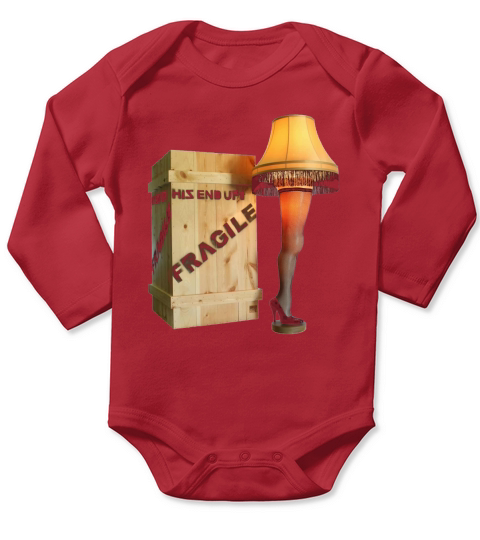 Christmas story TShirt Long Sleeve Baby One-Piece