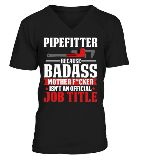 Plumber Gift Pipefitter Pipeologist Men's V-Neck T-shirt
