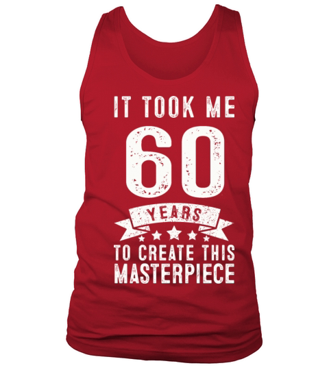 Funny 60 Years Old 1961 T Shirt 60th Birthday Gift Men's Tank Top
