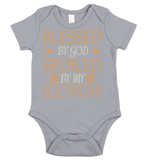 Electrician Gift Strip Profession Puller Electrici Short Sleeve Baby One-Piece