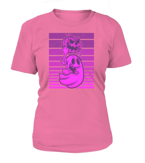 Halloween Ghost Pumpkin Funny cartoon Women's T-Shirt