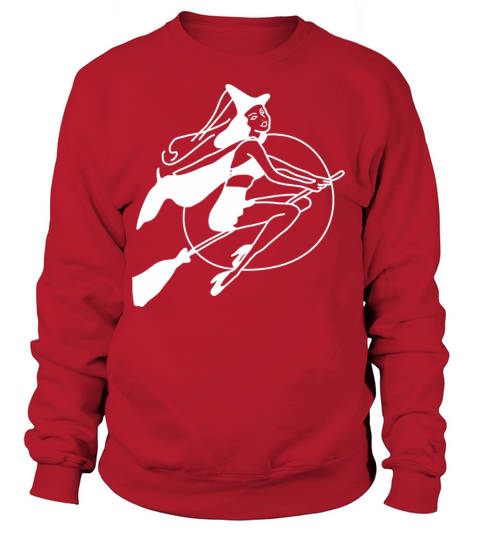 Witch Broom Women's Sweatshirt