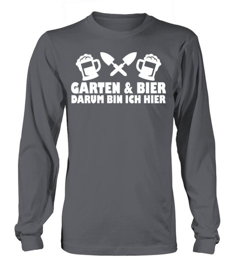 Garden and beer gardener gardening gift Men's Long Sleeve