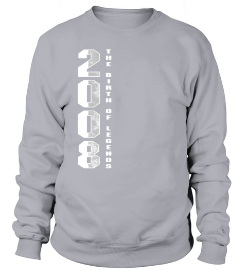 The Birth Of Legends 2008 12 th Birthday Gift Women's Sweatshirt