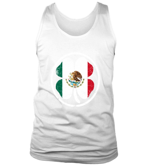 Mexican Irish Flag Shamrock Shirt St Patricks Day TShirt Tank Top Unisex