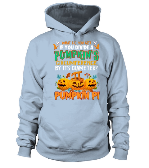 Math Teacher Pumpkin Pi Funny Halloween T shirt Women's Hoodie