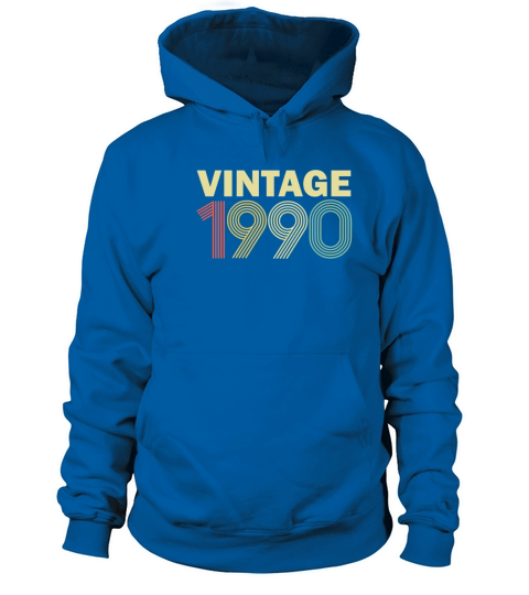 Vintage 1990 gift Men's Hoodie