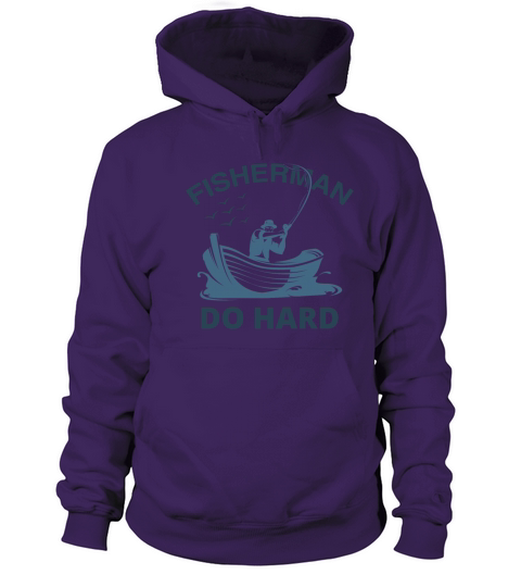 Fisherman do hard Men's Hoodie
