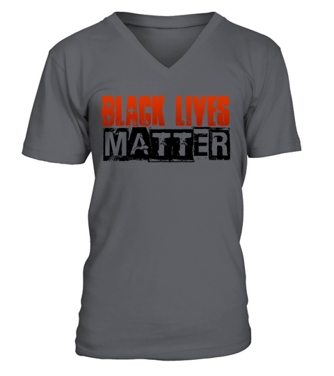 Black Lives Matter Men's V-Neck T-shirt