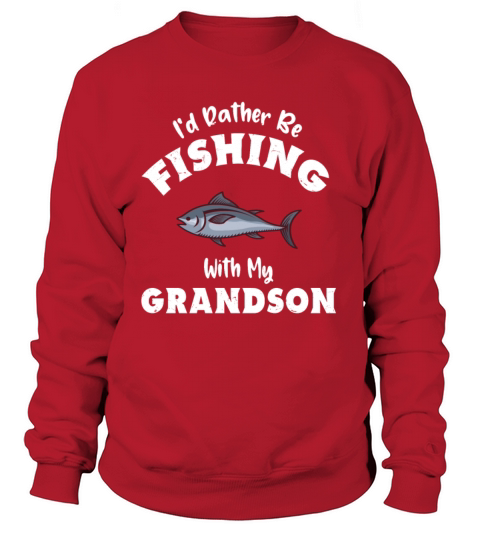 Fishing Grandpa Grandson Gift Women's Sweatshirt