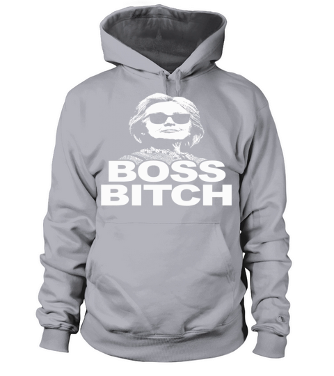 Hillary Clinton Boss Bitch Women's Hoodie