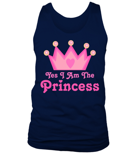 Princess Crown Gift For Girls Men's Tank Top