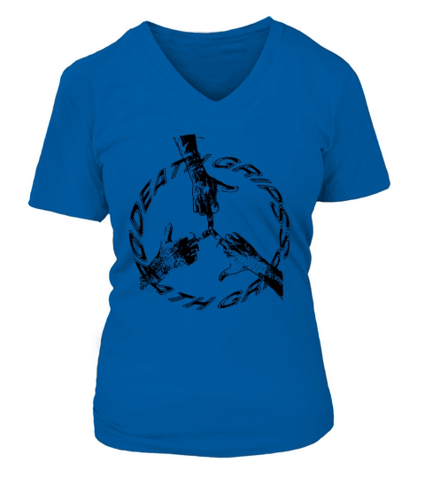 death grips yellow shirt V-neck T-Shirt Woman