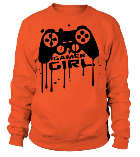 Gamer girl girls women female graffiti controller Women's Sweatshirt