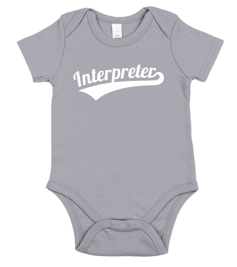 Interpreter Short Sleeve Baby One-Piece