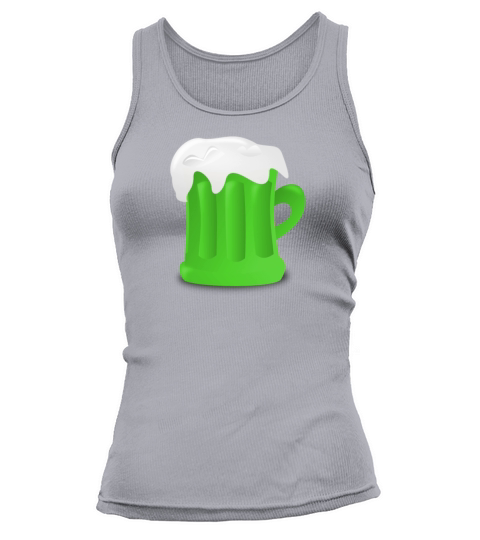 Green Beer Stein St Patricks Day Drinking Tee Women's Tank Top