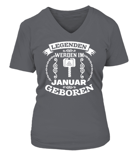 Legends are born in January Women's V-Neck T-shirt