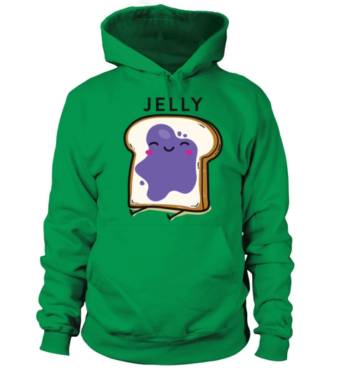 Peanut Butter Jelly Matching Couple Shirts His Her Women's Hoodie