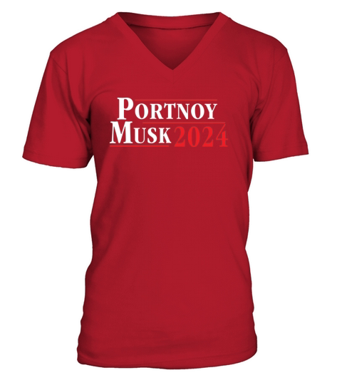Portnoy musk 2024 V-Neck T-shirt