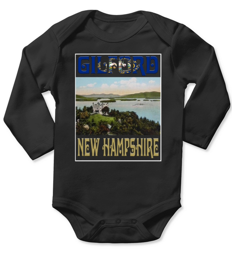 Gilford-New Hampshire Long Sleeve Baby One-Piece