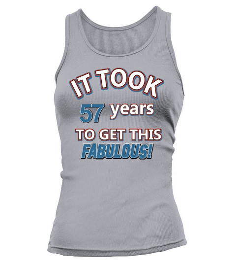 57th birthday design Women's Tank Top