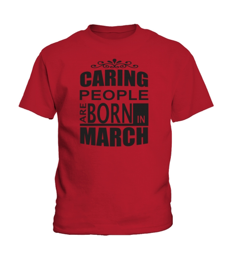born in march Kids T-Shirt