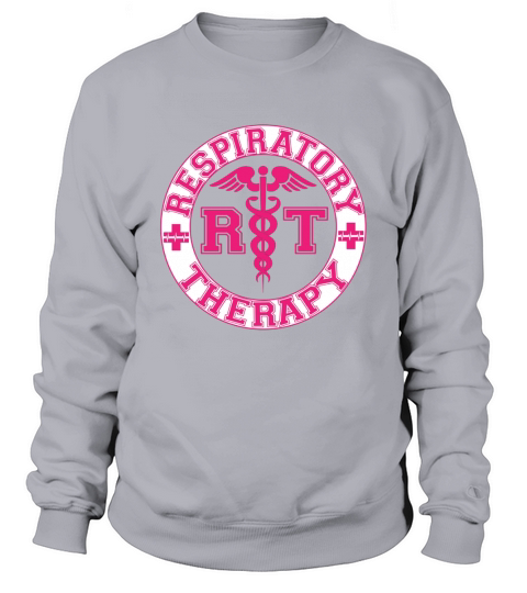 Respiratory Therapy Pink RT Sweatshirt Unisex