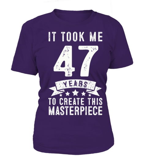 Funny 47 Years Old 1974 T Shirt 47th Birthday Gift Women's T-Shirt